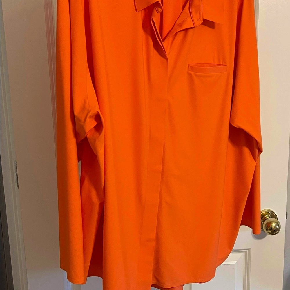 Athleta Bold Orange Top